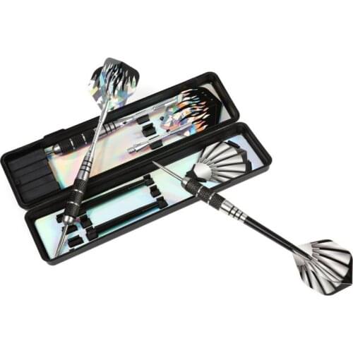 3pcs/set 22g Professional Stainless Steel Tip Darts Set With Flame Dart Flights Game Sport Darts Indoor Outdoor Entertainment