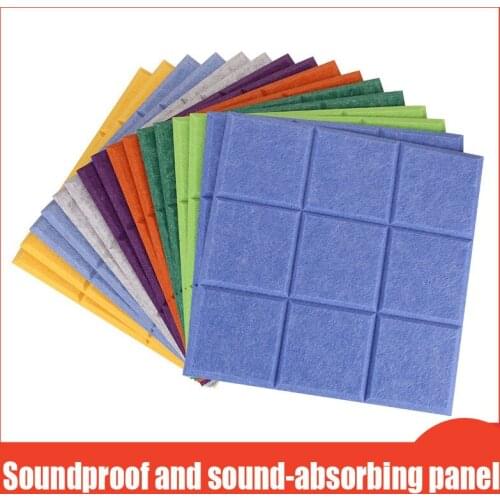 6pcs 30x30 Sound Insulation Board Sound Insulation,Sound Insulation Mat Sound Insulation Treatment Sealing Strip Wall Decoration