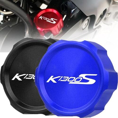 For BMW K1300 S K1300S 2009 2010 2011 2012 2013 2014 2015 2016 2017 -2020 Motorcycle CNC Rear Brake Fluid Reservoir Cover Cap