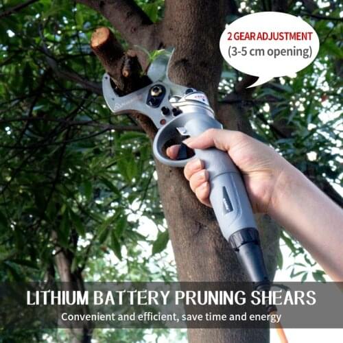 Backpack Electric Pruning Shears Battery Electric Pruning Scissors for Garden Tree Vineyard