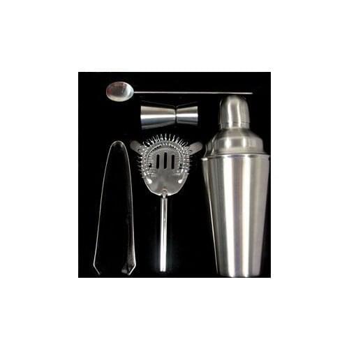 [ Fly Eagle ] 5PCS STAINLESS STEEL COCKTAIL SHAKER SET WEDDING PARTY 600ML X 130 Lots