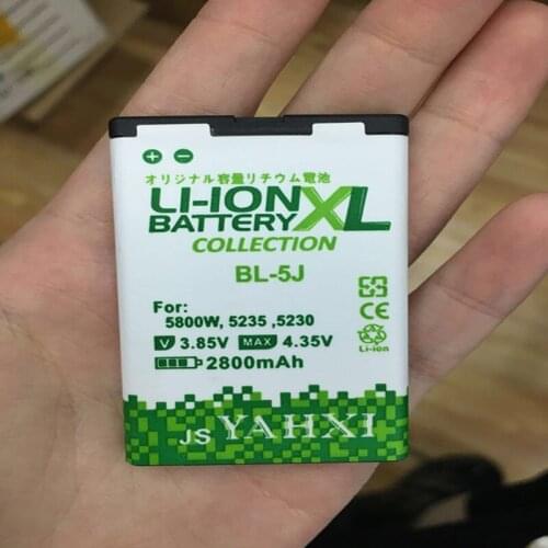 BL-5J Phone Battery BL 5J BL5J Batteries Batterie Batterij For Nokia Lumia 520 525 5800XM 5900XM 5228 5238 X6M N900 C3-00 X1-00