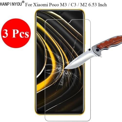 HANPINYOU Screen Protectors For Xiaomi Poco C3
