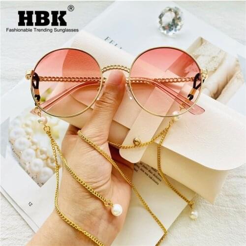 Hbk Women's Sunglasses Round