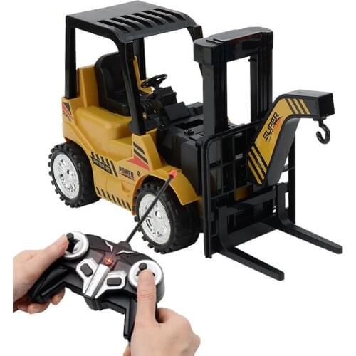 HobbyLane Five Channel Wireless Forklift Remote Control Light Music Toy for Kids