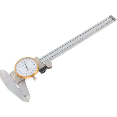 Dial Caliper 0-150mm/6inch Metalworking Shock-proof Metric Gauge Vernier