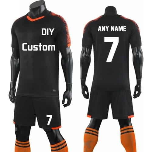 Kids Soccer Jerseys Sets Survetement Football Kits Adult Men Child Futbol Training Cheap Football Shirts Uniforms Sets Soccer