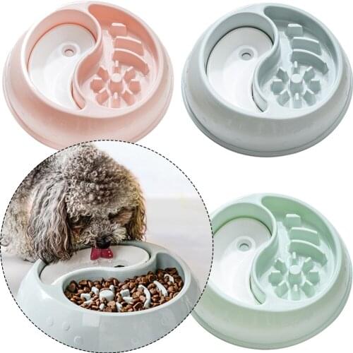 2in1 Dog Slow Feeder Bowl Slow Feeder Bath Pet Drinking Feeding Supplies Dog Slow Feeder Bowl For Cat Pets Slow Feeder Dogs Bowl
