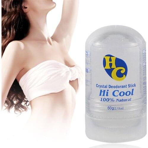 Natural Food-Grade Crystal Deodorant Alum Stick Body Underarm Odor Remover Elegant Flower Fragrance Body Cream Antiperspirant