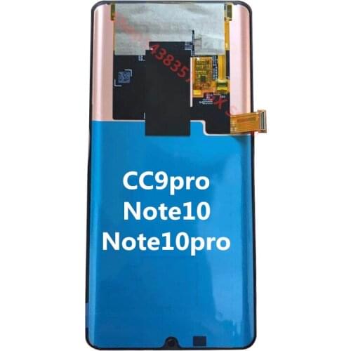 Original xiaomi Mi CC9Pro LCD Display xiaomi mi note10 pro lcd display Touch Screen Digitizer Screen Assembly for mi note10