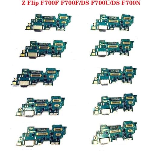 For Samsung Galaxy Z Flip F700F F700U F700N Original USB Charger Charging Port Ribbon Flex Cable USB Dock Connector Board