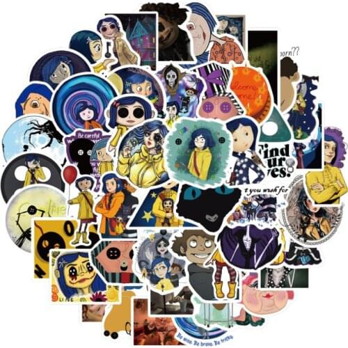 10/30/50Pcs/Set Movie ghost mother For Snowboard Laptop Luggage Fridge Car- Styling Vinyl Decal Home Decor Stickers