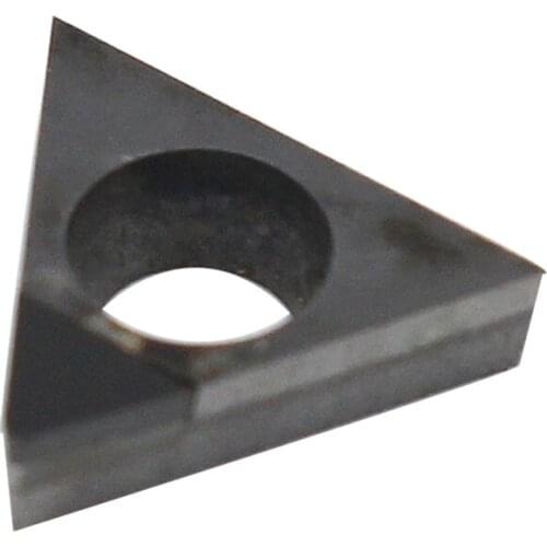 2PCS TBGT060102 CBN polycrystalline diamond material for cutting high hardness materials using cnc machine external turning tool