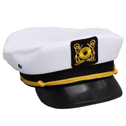 2018 Hot Sale Unisex Man And Women Yacht Boat Ship Sailor Captain Costume Hat Cap Navy Marine Admiral Hat