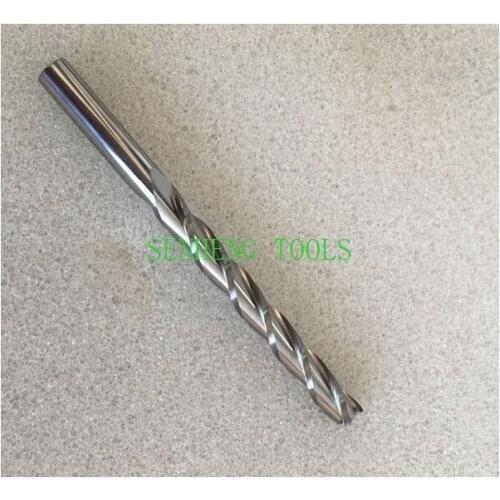 5pieces 6*6*62mm three flute spiral mill tool cutters cnc router bits wood endmill woodworking tools