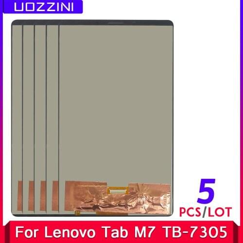 5 Pcs/Lots AAA+ LCD For Lenovo Tab M7 TB-7305 TB-7305F TB-7305i TB-7305x Display Touch Screen Digitizer Assembly 3G 4G WIFI
