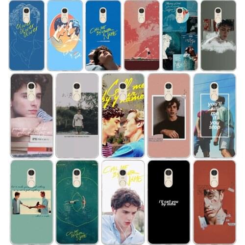 054FG Call Me by Your Name Soft Silicone Tpu Cover phone Case for xiaomi redmi 7 7a note 4A 4X 6 Pro 6A 7