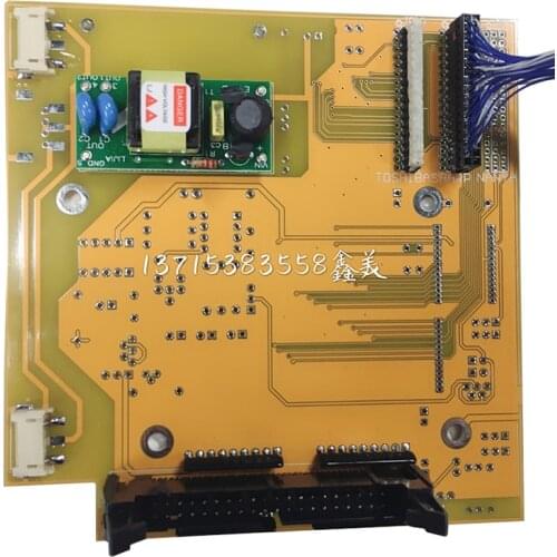 CNV12TFm3-2 CNV12TFm8 Card For Techmation 10.4'' LCD Display Screen ( LQ104V1DG52/ LQ104V1DG21/ LTM10C209A)