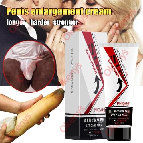 Penis Enlargement Cream Aphrodisiac Pills Erection Gel Herbal Bigger Dick Growth Extension Thicker Increase XXL Massage Products
