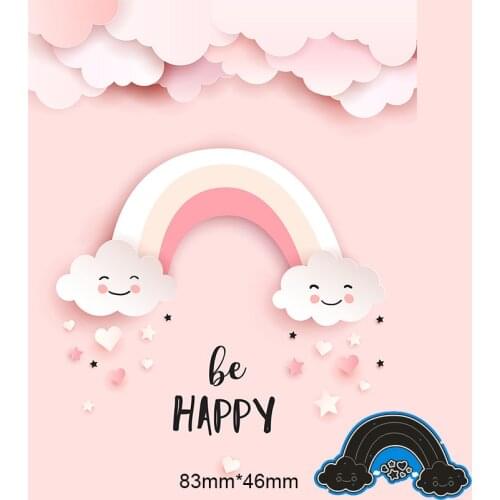 New Arrival Beautiful cloud Frame Cutting Dies Stencil DIY Scrapbooking Embossing Photo Album Decor Template Craft