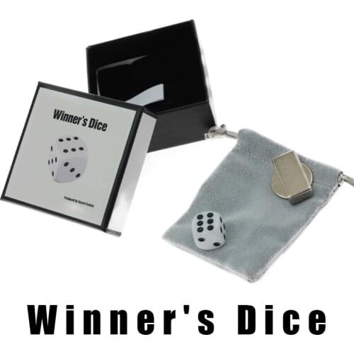 Winners Dice by Secret Factory Magic Trick,Mentalism Magic,Close Up,Party magnetic dice,Illusion,Gimmick,props