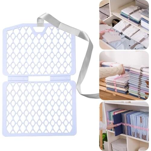 5pcs Lazy Folding Clothes Organizer Shirt Organizer T Shirt Folder Board Clothing Dividers Stackable Folding Board