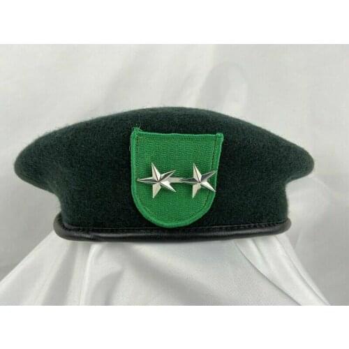 Tomwang2012. Us Army 9th Special Forces Group Green Beret 2star Major General Rank Hat