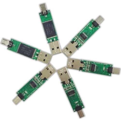 50pcs OTG Usb Flash Drive Semi-Finished Chips U Disk 2G 4GB 8G 16G Pen Drive 32GB 64G 128G pen drive 128M 256MB 512MB Usb Stick