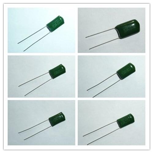 10pcs 1000V 3A102 3A152 3A182 3A222 3A272 3A332 3A392 3A472 3A562 3A682 3A822 3A103 J 5% Mylar Polyester Film capacitor