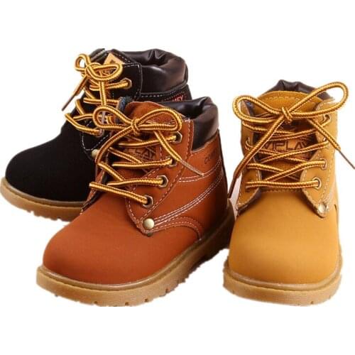 2016 children winter shoes baby boys warm boots kids snow boots short botas boy fashion outsider Shoes size 21-30