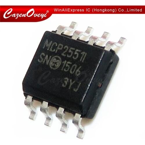 5pcs/lot MCP2551-I/SN MCP2551 SOP-8 In Stock