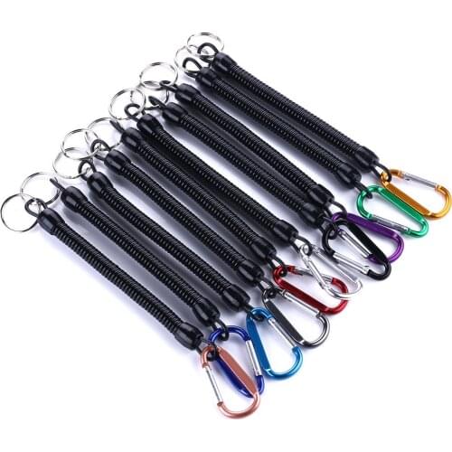 5pcs Fishing Rope Lanyards Boating Retention String Tools Fish Ropes Camping Secure Pliers Lock Grips Tackle Fishing Accessories