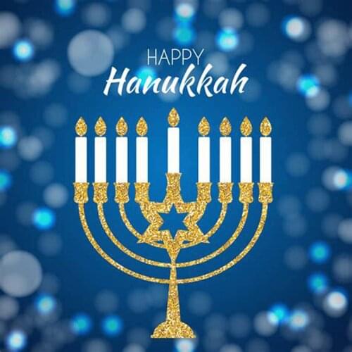 Hanukkah Full 5D DIY Diamond Painting Cartoon happy hanukkah Diamond Embroidery Kit Rhinestone mosaic Cross Stitch Gifts YG1257