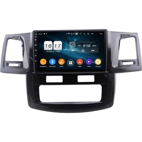 4gb+128gb PX6 9" Android 10 Car DVD Player for Toyota Hilux Fortuner 2008-2013 DSP Radio GPS Navigation WIFI Easy Connect