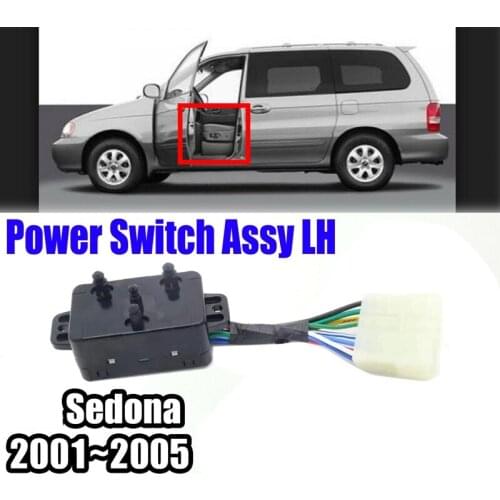 Car Front Left Power Seat Switch Box Assy for KIA SEDONA 2001-2005 0K95D88161D