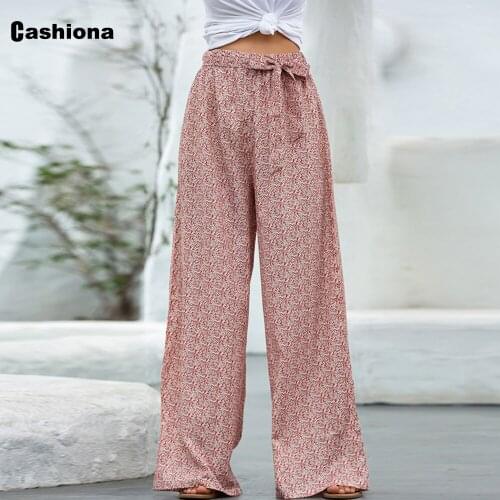 Женские брюки широкие Cashiona China At AliExpress