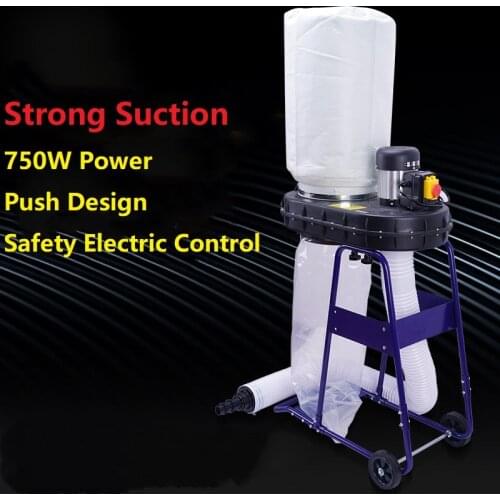 Woodworking Vacuum Cleaner Lathe Dust Collector Separator Small Household Equipment Industrial Machinery Extractor Device Tool