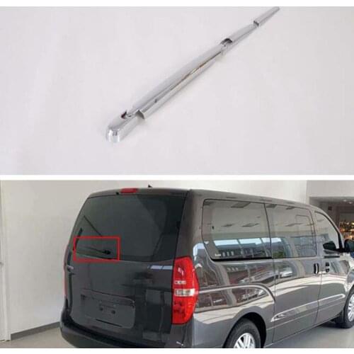 For Hyundai Starex H-1 Car Rear Rain Wiper Cover Trim ABS Styling Molding Accessories
