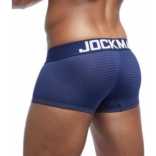 JOCKMAIL Brand Mens Underwear briefs Sexy cuecas calzoncillos hombre slip Gay Sleepwear Breathable Cotton Male Panties shorts