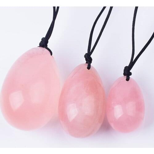 Natural Jade Yoni Egg Set Chakra Healing Crystal Love Stone Massage Balls for Body Muscle Relaxation Kegel Exercise Women Health