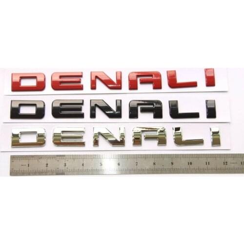 New2019 DENALI Denali Nameplate EMBLEMS for Yukon Sierra Terrain u FU New