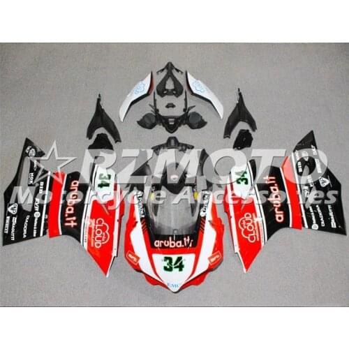 New ABS Plastic Shell Motorcycle Fairing kit Fit For Ducati 959 1299 Panigale 2015 2016 2017 2018 Custom Number 34