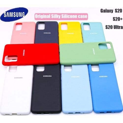 Samsung Galaxy S11/S11 Plus S20 Silky Silicone Cover Soft-Touch Finish Back Protective Case For Samsung S11e/S20 Ultra S20 plus