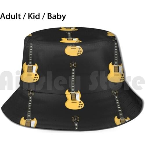 Sg Guitar Sun Hat Foldable UV Protection Sg Custom Stratocaster Guitar Strato Guitarra Electric Guitar Classic Classico