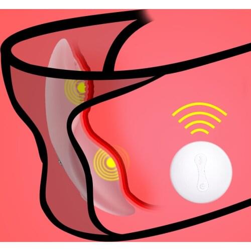 Clitoral Stimulator Wireless Remote Control Panty Wearable Vibrator Invisible Vibrating Egg Adult Sex toys for Women Sex Shop