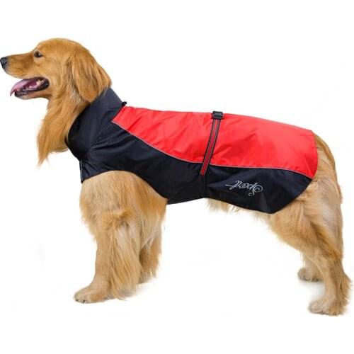 Waterproof Pet Dog Vest Jacket Clothing Warm Winter Dog Clothes Coat For Medium Large Dogs 4 Colors 3XL-9XL