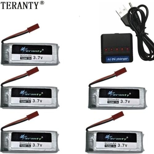 900mah 3.7V Rechargeable Battery + Charger For 8807 8807W A6 A6W Rc Drone Quadcopter Spare Part Accessories 3.7v Rc lipo Battery