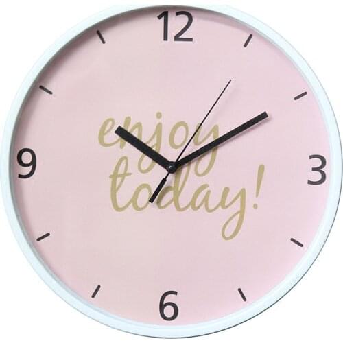 Acrylic Creativity Silent Wall Clock Small Size Diameter 27.5CM Kitchen Living Room Decoration Wall Watches