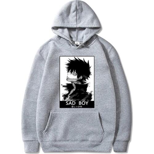 Dabi Boku No My Hero Academia Sad Boy Hoodie Unisex Summer Men Fashion Designer Streetwear Anime Hoodie Harajuku