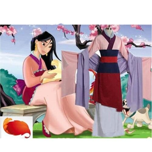 Hua mulan costume cosplay princess Adult kids children halloween party cosplay dress up disfraz mulan adulto dress